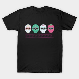 Mini Sugar Skulls Dia de Los Muertos Tee! T-Shirt